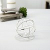 VIP Metal 4 in. White Sphere - 4 of 4