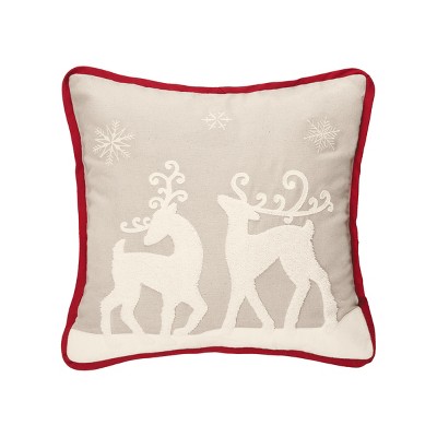 C&F Home Nordic Deer Friends 18" x 18" Throw Pillow