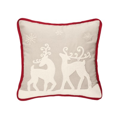 C&F Home Nordic Deer Friends 18" x 18" Throw Pillow