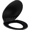 Elongated Toilet Seat with Toddler Seat Built In, Slow Close  Lid, Potty Training Seat for Kids and Adults, Safe PP Material - 2 of 4