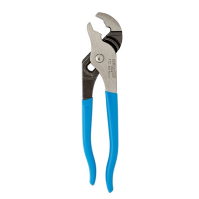 ChannelLock Tongue and Groove Pliers, 6.5 in. Carbon Steel V-Jaw