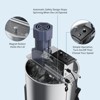 Electric Honey Extractor,  Frame Stainless Steel Honey Spinner with 140W Adjustable-Speed Motor, Beekeeping Equipment for Efficient Honey with Lid - 2 of 4