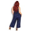 Women's Plus Size Dazzling Jumpsuit - navy | CITY CHIC - 4 of 4