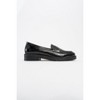 Bree - Black Patent Platform Leather Loafers (Women) | Forever & Always Shoes - 2 of 4