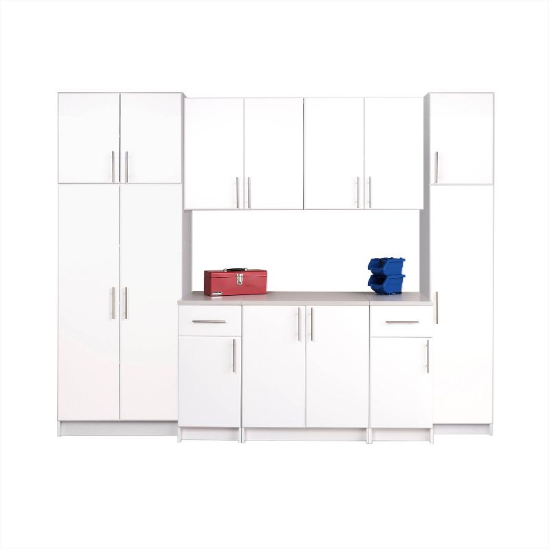 112&#34; Elite with 9 Storage Cabinet Set White - Prepac, 3 of 12