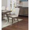 NicBex Set of 2 Dining Chair Upholstered Cushion Seats Accent Chair Dining Room Nailhead Trims Side Chair,Beige - 4 of 4