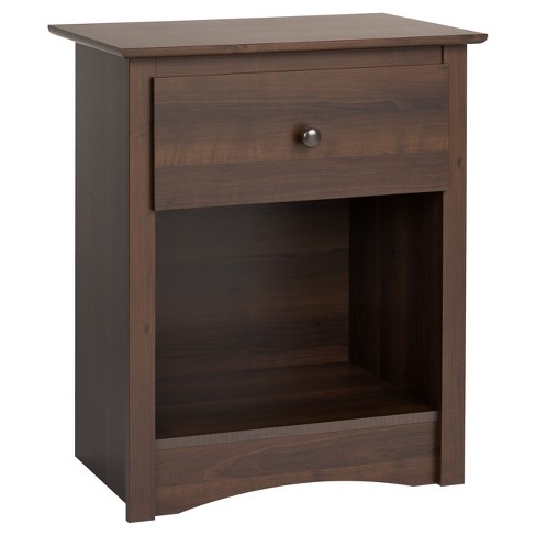 Espresso store nightstand target