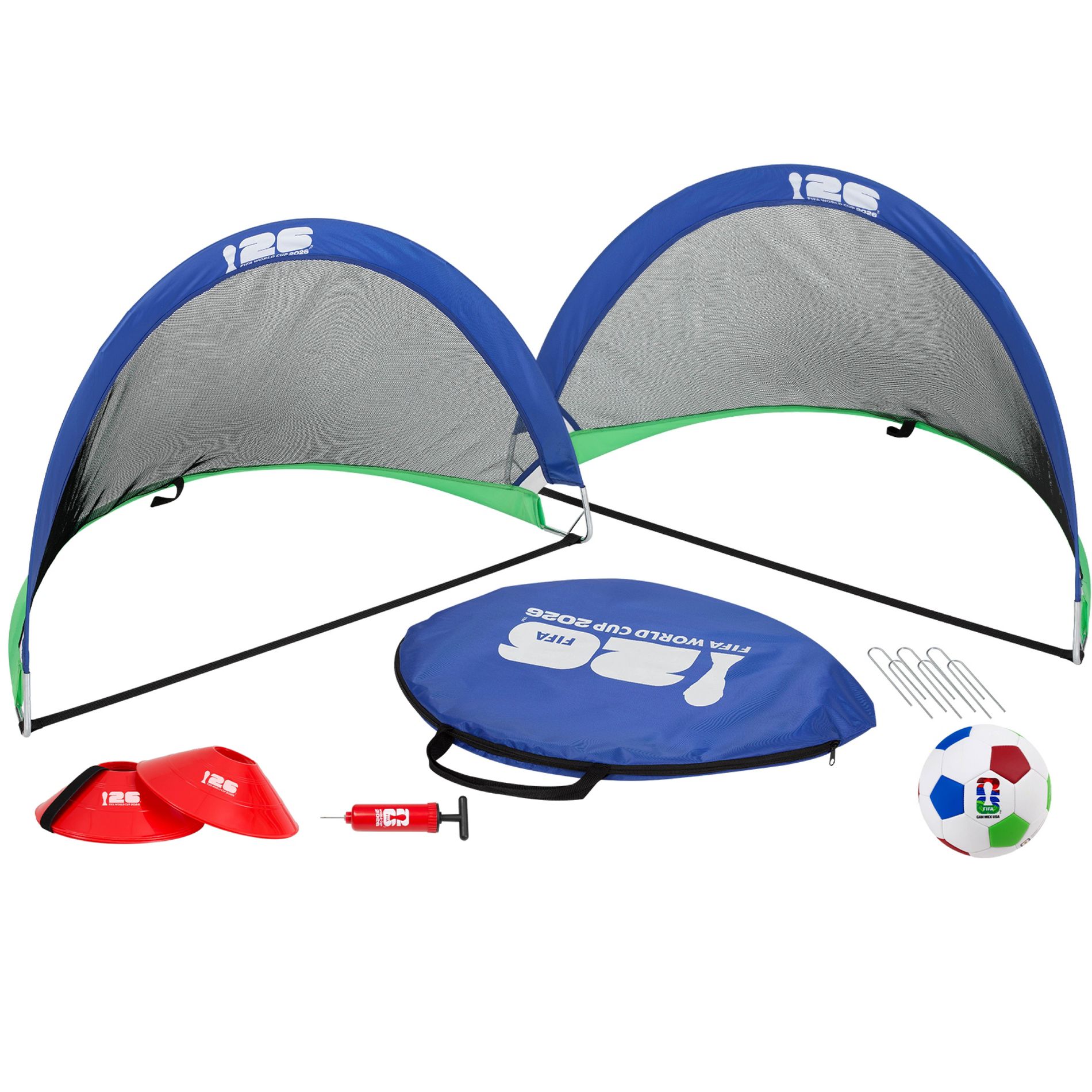 ekids FIFA World Cup 2026 Soccer Goal Set for Kids, Ideal for Outdoor Games
