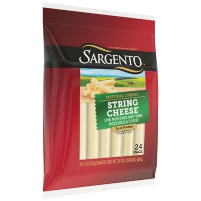 Sargento Mozzarella String Cheese - 24oz/24ct