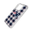 NFL AFC Teams Plaid Clear Cell Phone Case for Apple iPhone - 2 of 4