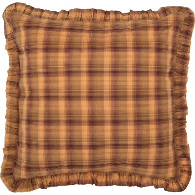 Prescott Euro Sham Fabric Ruffled 26x26 VHC Brands