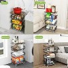 LunaLulinlk 4 Tier Fruit Basket for Kitchen Organizers and Storage - 2 of 4