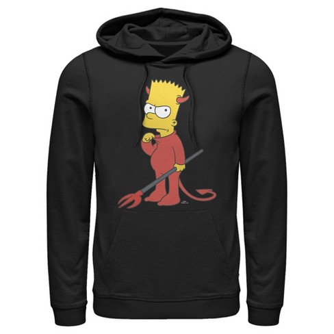 Bart simpson with online hoodie