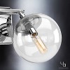 Urban Ambiance Luxury Modern Bath Fixture,  6-3/4"H x 15"W,  Polished Chrome Finish, UHP2620 - 4 of 4