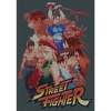 Street Fighter Characters Men's Charcoal Gray Tee - 2 of 3