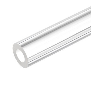 Unique Bargains Lamp and Lantern Water Cooling System Acrylic Rigid Round Pipe Clear 10" - 1 of 4