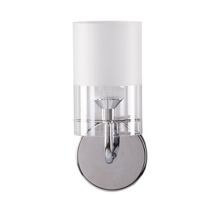 Fallsden Decorative Sconce LED Lamp Chrome (Includes Energy Efficient Light Bulb) - Aiden Lane