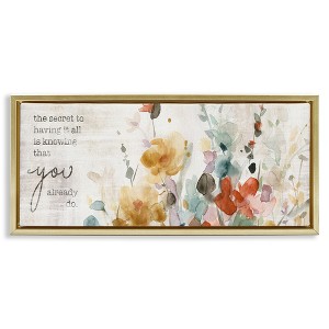 Stupell Industries Knowing You Have It Motivational, 25" x 11" - 1 of 4