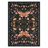 Modern Area Rug Farmhouse Washable Rug Butterfly Floral Print Area Rugs for Living Room Bedroom - 3 of 4
