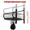 Coucheta Speed Bag Platform Kit with Speed Punching Bag, Speed Bag Swivel for Boxing Training, 360° Swivel Heavy Duty Speed Bags, Adjustable Height - 3 of 4