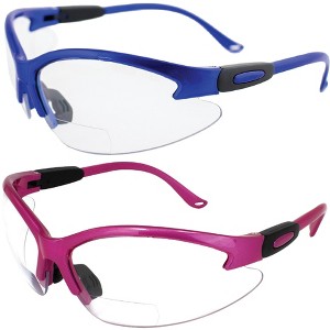 2 Pairs of Birdz Eyewear Flamingo BIFOCAL Safety Glasses - 1 of 4