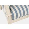 Jofran, McKenna French Detailing Solid Wood Upholstered Accent Chair - 4 of 4
