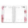 Pink Ribbon Essential Daily Appointment Book, Pink Daisy Artwork, 8 x 5, Navy/Gray/Pink Cover, 12-Month (Jan to Dec): 2026 - 3 of 4