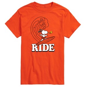 Men's - Peanuts - Wave Ride Short Sleeve Graphic T-Shirt - 1 of 4