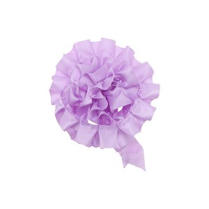 Unique Bargains Ribbon Single-Side Ruffle Crinkle Polyester 35.83"x0.98" 1 Pc - 1 of 3