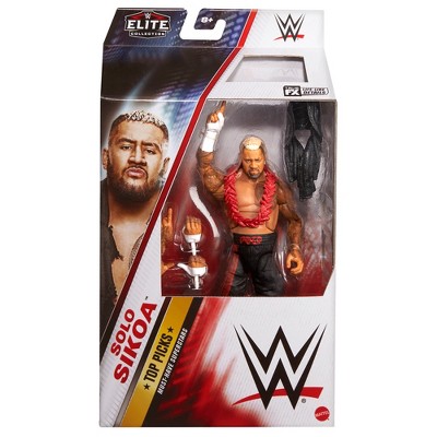 WWE Elite Top Picks 2025 Ula Fala Necklace Solo Sikoa Action Figure