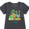 - Little Tikes - Go Green Graphic Short Sleeve Fleece Dress - 2 of 2