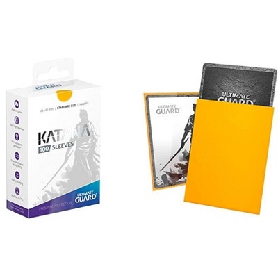 Ultimate Guard Katana Sleeves Standard Size Yellow (100)