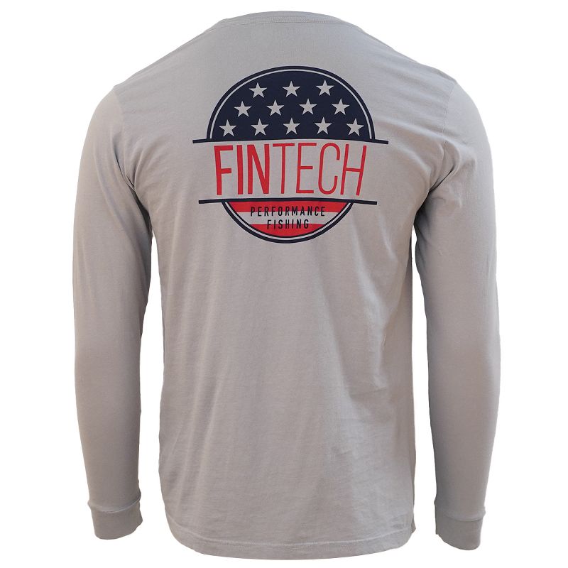 Fintech FPF Rising USA Long Sleeve Graphic T-Shirt - Alloy, 2 of 3