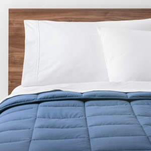 Light Blue Solid Down Alternative Comforter (Twin XL) - Made By Design , Size: Twin Extra Long