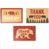 Pipilo Press 48-Pack Blank Thank You Cards with Kraft Envelopes, Buffalo Plaid Design (4 x 6 In) - 4 of 4