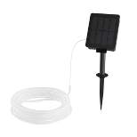 Nature Spring Outdoor Solar Rope Light With 100 Cool White LED Lights and 8 Modes