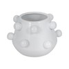 Modern Ceramic Planter with Textured Bubble Design, Ceramic Indoor & Outdoor Decorative Pot for Home & Garden - 2 of 4