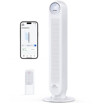Dreo 40 Cruiser Pro T3 Smart Tower Fan White : Target