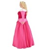 HalloweenCostumes.com Women's Disney Sleeping Beauty Plus Size Costume Dress | Princess Aurora Pink Dress Gown | Disney Princess Plus Size Cosplay Outfit - 4 of 4