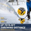 LITEKON 20 V Cordless Snow Shovel 13-Inch Electric Snow Blower with 2×4.0 Ah Batteries Fast Charger Yellow - 2 of 4