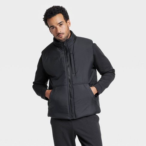 Men's Puffer Vest - All In Motion™ Black S