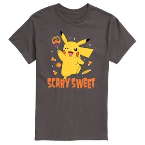Men's - Pokémon - Pikachu Scary Sweet Short Sleeve Graphic T-Shirt - 1 of 4