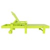 WestinTrends Malibu Reclining Chaise Lounge With Arms & Wheels - 4 of 4