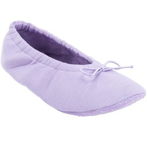 Comfortview Women's The Ana Ballerina Slipper (Wide Widths Available) - 1 of 4