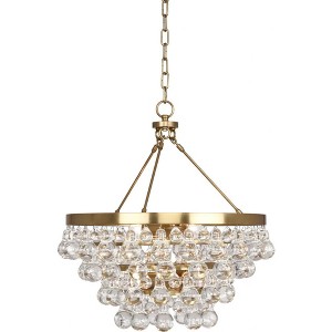 Robert Abbey Lighting Bling - Light Chandelier in  Antique Brass - 1 of 3