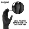 GLOVEWORKS Black Nitrile Gloves - Medium Duty, Industrial Grade - Great for Automotive Detailing, Food Service, Hospitality, and Household Cleaning - 4 of 4
