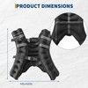 Weighted Vest, Weight Vest with Reflective Stripe and Pocket for Home Gym,Workout, Strength Training - 2 of 4