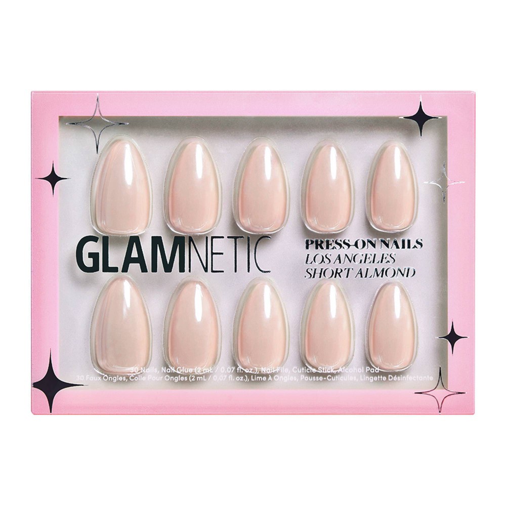 Photos - Manicure Cosmetics Glamnetic Women's Press-On Nails - Los Angeles - 30ct - Ulta Beauty
