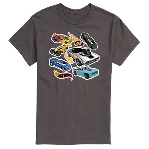 Men's - Hot Wheels - Stickers Short Sleeve Graphic T-Shirt - 1 of 4