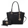 MKF Collection Ivy Women’s Tote Bag with wallet by Mia K - 2 of 4